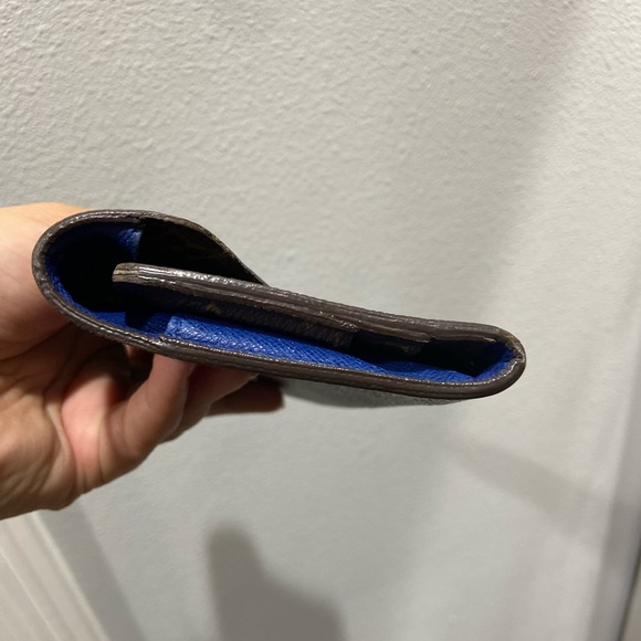 Louis Vuitton monogram wallet rare blue color - Picture 3 of 10